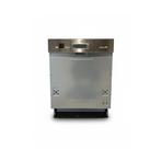 ETNA VW47BM Half geïntegreerde inbouwvaatwasser – 60 cm, Ophalen of Verzenden, Nieuw