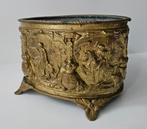 Art Nouveau - Met kastelen en jonkvrouwen - Jardinière -, Antiek en Kunst, Curiosa en Brocante