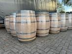 Super mooie eikenhouten wijnvaten 225L - 20stuks - ALS NIEUW, Tuin en Terras, Regentonnen, Ophalen, Met kraantje, 150 liter of meer