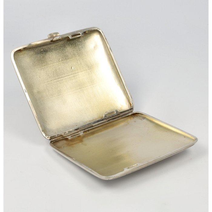 Sigaretten etui - Europa ca. 1920-1925 - Sigarettendoos -, Antiek en Kunst, Antiek | Goud en Zilver