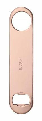 Flesopener, bar up, koper, 180x40x(h)2mm - per stuk - 596371, Verzenden