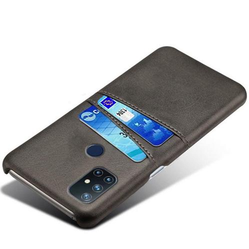 OnePlus Nord N10 5G Hoesje Slim Leder Kaarthouder Zwart, Telecommunicatie, Mobiele telefoons | Hoesjes en Frontjes | Overige merken