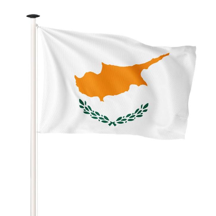 Vlag Cyprus 100x150cm (voor gevelstok), Diversen, Vlaggen en Wimpels, Nieuw