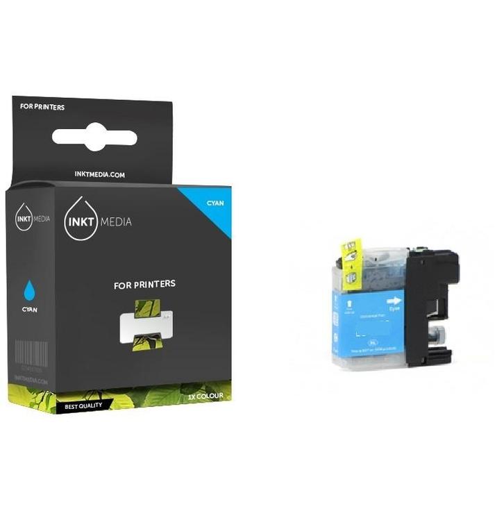 Huismerk Cartridge Cyaan t.v.v. Brother LC-223 XL Cyaan, Computers en Software, Printerbenodigdheden, Cartridge, Nieuw