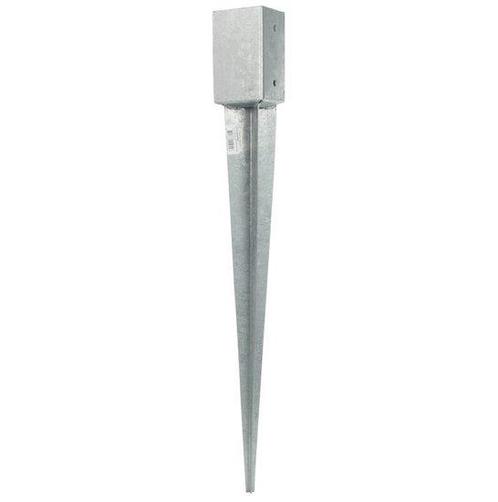 Starx Paalhouder insteek 92x92 mm verzinkt, Doe-het-zelf en Verbouw, Hang- en Sluitwerk, Nieuw, Ophalen of Verzenden