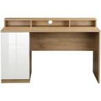 andas Bureau Lund Monitorsteun, hoogglans fronten,, Huis en Inrichting, Bureaus, Verzenden, Nieuw