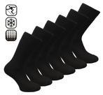 Thermosokken - 6-Pack - Zwart, Verzenden, Nieuw