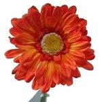 Gerbera Oranje Zijdenbloem 54 cm per stuk, Ophalen of Verzenden, Nieuw