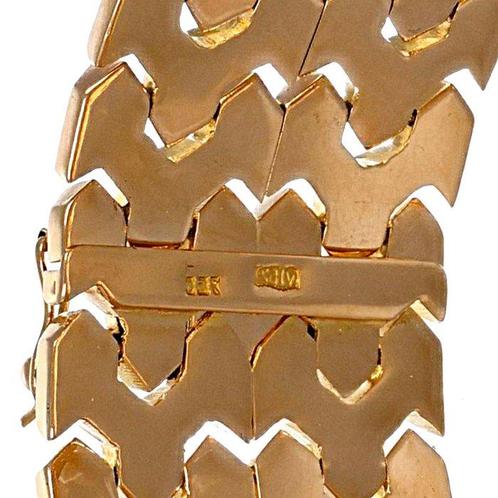Armband - 18 karaat Geel goud, Sieraden, Tassen en Uiterlijk, Armbanden