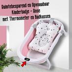 Opklapbaar BabyBad met Thermometer en Badkussen - Rose, Kinderen en Baby's, Badjes en Verzorging, Verzenden, Nieuw