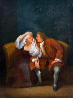 Ecole française du XIXe siècle - La poussière dans l’œil –