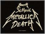 Metallica - Birth School Metallica Death - patch off. merch, Ophalen of Verzenden, Nieuw, Kleding