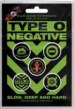 Type O Negative Button Slow, deep and Hard off. merchandise, Verzamelen, Muziek, Artiesten en Beroemdheden, Nieuw, Ophalen of Verzenden