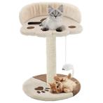 vidaXL Kattenkrabpaal met sisal krabpaal 40 cm beige en, Verzenden, Nieuw