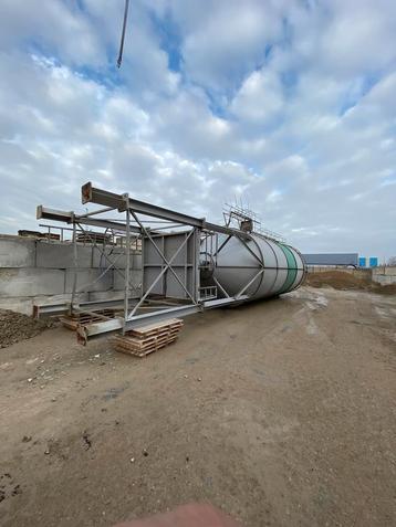 2x cementsilo a 72ton beschikbaar voor biedingen