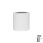 Plantenbak Max - Glanzend wit Ø24 x (H)30 cm - Ø24 x (H)30 c, Ophalen of Verzenden