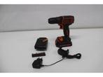 BLACK+DECKER BDCDC18 - Accu schroef-/boormachine 18V - 30Nm, Doe-het-zelf en Verbouw, Gereedschap | Boormachines, Verzenden, Zo goed als nieuw