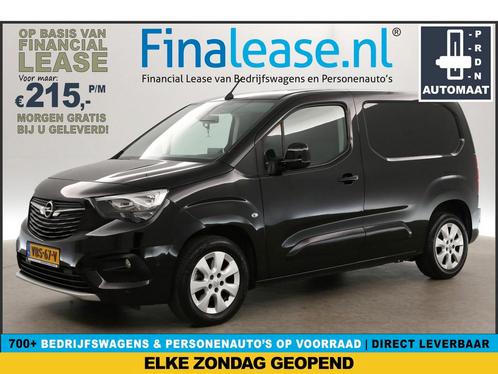 Opel Combo 1.5D L1H1 131PK Autom Airco Cam Cruise PDC €215pm, Auto's, Bestelauto's, Lease, Automaat, Diesel, Opel, Zwart, Verzenden