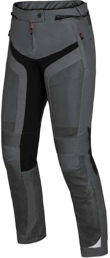 IXS Trigonis-Air Dames Dark Grijs Zwart Textiele Motorbroek, Motoren, Kleding | Motorkleding, Dames, Nieuw met kaartje, Broek | textiel