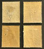 België 1869/1876 - Liggende leeuw met wapenschild (eerste, Gestempeld