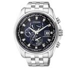 Citizen radiogestuurd AT9030-55L Eco-Drive radiogestuurd, Staal, Staal, Verzenden, Nieuw