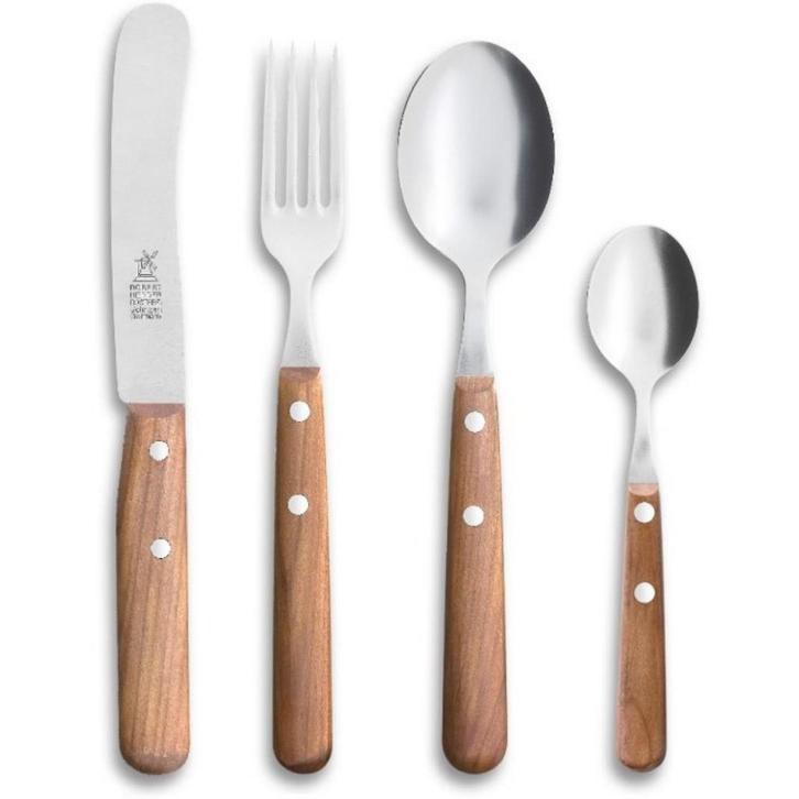 Robert Herder Buckels – Luxe 4-Delige RVS Bestekset – Ke, Huis en Inrichting, Keuken | Bestek, Bestekset, Nieuw, Rvs of Chroom