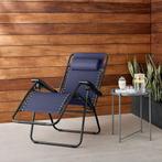 Duurzame Zero Gravity ligstoel met stalen frame en anti-s..., Tuin en Terras, Tuinstoelen, Ophalen of Verzenden, Nieuw, Metaal