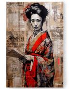 Ksavera - Japanese geisha DS0464 - XXL canvas - 120cm