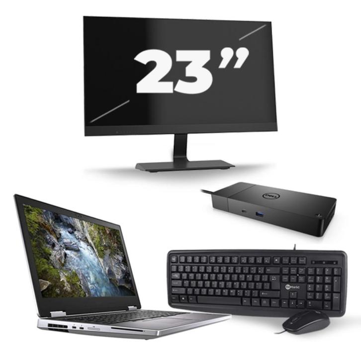 Dell Precision 7540 - Intel Core i7-9e Generatie - 15 inch -, Computers en Software, Windows Laptops, Zo goed als nieuw, Verzenden