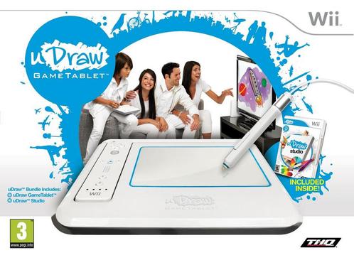 uDraw GameTablet-Alleen Tablet (Wii) Gebruikt, Spelcomputers en Games, Spelcomputers | Nintendo Consoles | Accessoires, Zo goed als nieuw