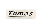 Tomos Sticker zwart / wit 10.5x3cm, Ophalen of Verzenden, Nieuw