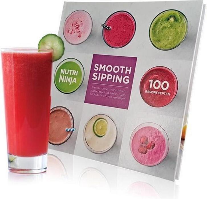 Nutri Ninja Receptenboek Smooth Sipping 8719481531065, Boeken, Literatuur, Zo goed als nieuw, Verzenden