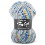 DROPS Fabel Print - 910 sea mist - Wol Garen, Ophalen of Verzenden, Nieuw