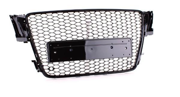 Grill Audi A5 8T (2007-2011) RS Design Piano Black Embleem.., Auto-onderdelen, Overige Auto-onderdelen, Ophalen of Verzenden