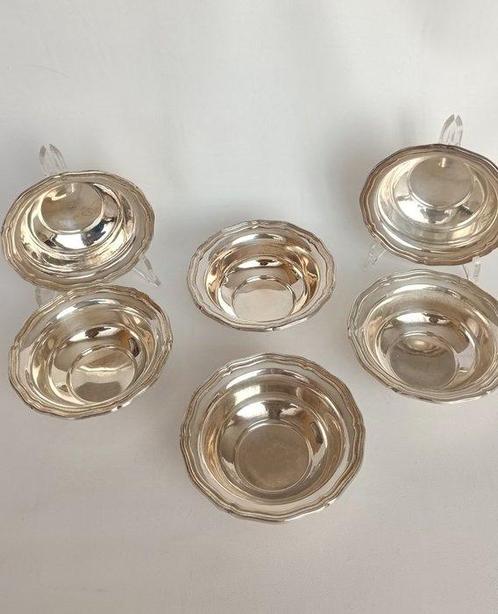 Tafelservies voor 6 (6) - .800 zilver, Antiek en Kunst, Antiek | Goud en Zilver