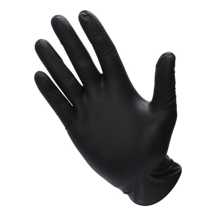 Vinyl handschoenen- zwart– 100 stuks, Diversen, Verpleegmiddelen, Nieuw, Verzenden