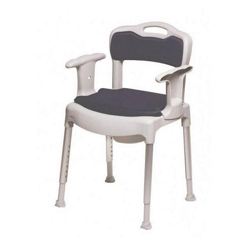 Douchestoel Etac Swift met Emmer Multifunctioneel Grijs, Doe-het-zelf en Verbouw, Sanitair, Overige typen, Nieuw, Ophalen of Verzenden