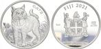 50 Cent 2021 Fiji 'katze' zilver