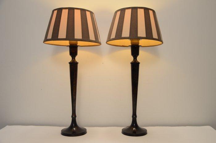 Tafellamp (2) - Set klassieke nachtlampjes / tafellampen. -, Antiek en Kunst, Curiosa en Brocante