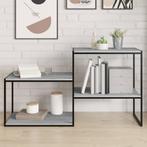 vidaXL Wandschappen 4 st 60x50x1,5 cm bewerkt hout grijs, Huis en Inrichting, Woonaccessoires | Wandplanken en Boekenplanken, Verzenden