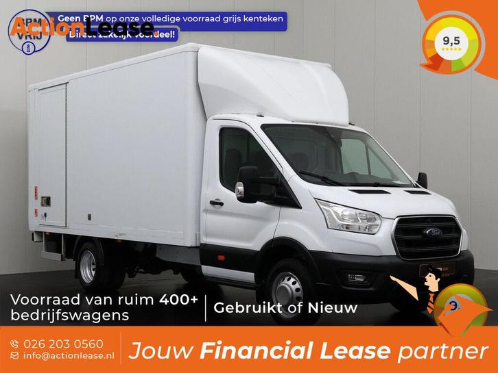 Ford Transit Bakwagen L5 H1 2020 Diesel Handgeschakeld, Auto's, Ford, Dealer onderhouden, Te koop, Zwart, Handgeschakeld, Financial lease