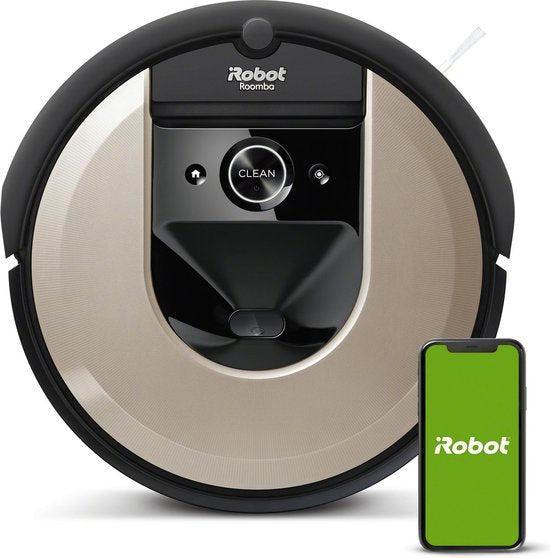 2dekans | Irobot Reinigingsrobot Roomba i6 - Beige-zwart, Witgoed en Apparatuur, Stofzuigers, Zo goed als nieuw, Ophalen of Verzenden