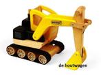 houten speelgoed kraan, shovel of bulldozer - houten kraan, Kinderen en Baby's, Ophalen of Verzenden, Nieuw