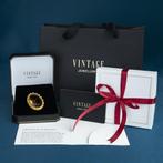 Zilveren vintage broche met roosdiamant 835, Ophalen of Verzenden, Nieuw