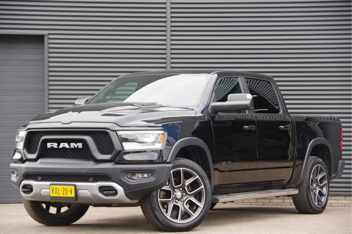 Dodge Ram 1500 5.7 V8 4x4 Crew Cab 57 REBEL TRX, LUCHTVERIN, Auto's, Bestelauto's, Onderhoudsboekje, Lease, Grijs, Automaat, Overige kleuren