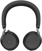 Jabra Evolve2 75 usb-c MS Teams met oplaadhouder (Zwart), Computers en Software, Headsets, Verzenden, Zo goed als nieuw