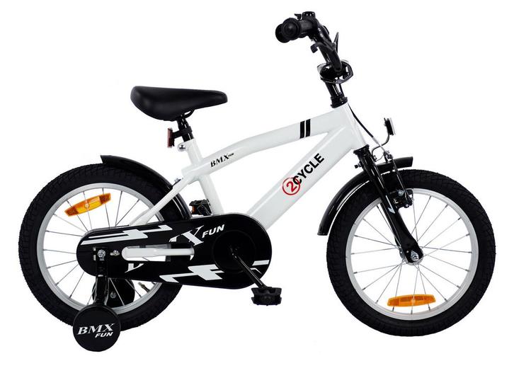 2Cycle BMX-Fun kinderfiets 16 inch (4 tot 6 jaar) voor, Fietsen en Brommers, Fietsen | Jongens, 16 inch, Nieuw, Verzenden