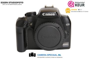 Canon EOS 1000D digitale camera met 12 maanden garantie beschikbaar voor biedingen