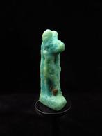 Oud-Egyptisch Faience amulet van de Jakhalsgod Anubis - 2.3