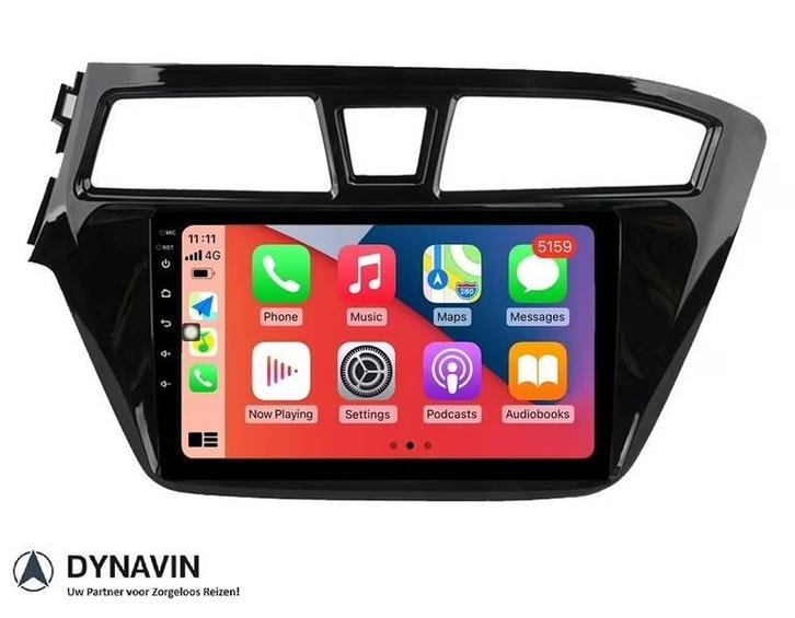 Hyundai I20 navigatie carkit android 14 apple carplay usb, Auto diversen, Autoradio's, Nieuw, Ophalen of Verzenden